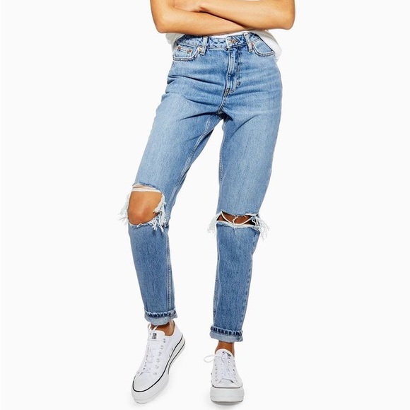 TOPSHOP Moto Mom Jean - Picture 1 of 7